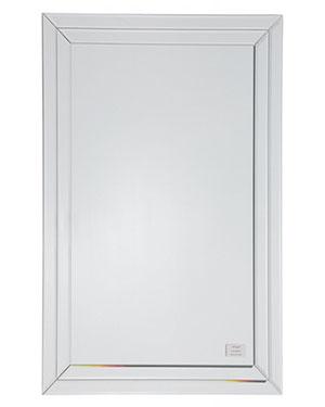 Espejo rectangular sin marco para baño