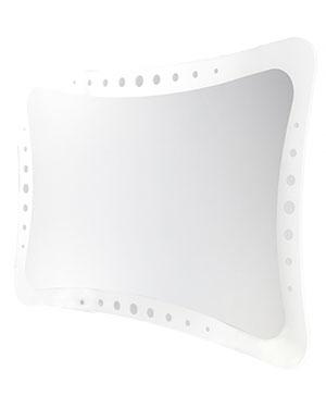 Espejo de forma irregular para baño