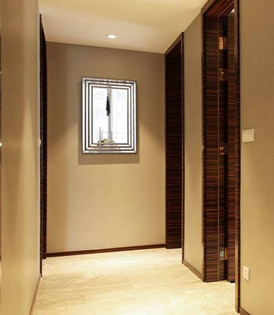 Espejo de pared con cuentas